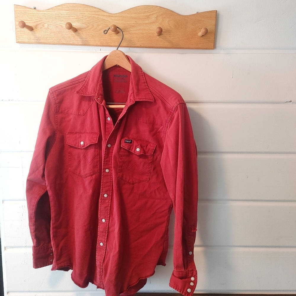 Wrangler pearl snap